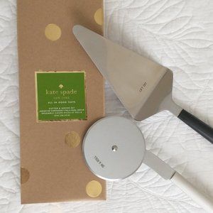 KATE SPADE Pizza Cutter and Server (NWT)